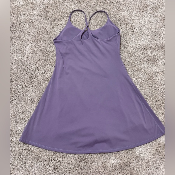 Lavender Athletic Dress Size M Built-In Shorts Tennis Golf Activewear - Picture 3 of 10